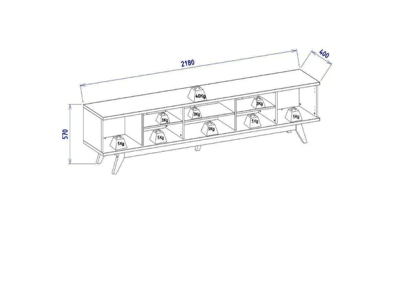 RACK PARA SALA  - Foto 4