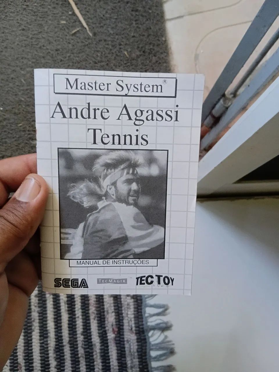 Jogo Master System André Agassi - Foto 5