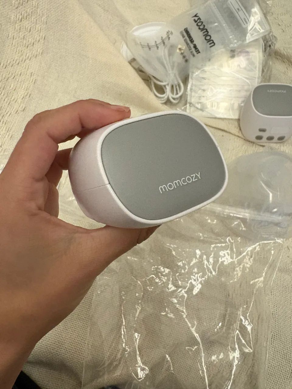 Extratora de Leite MomCozy s9 pro dupla - Foto 2