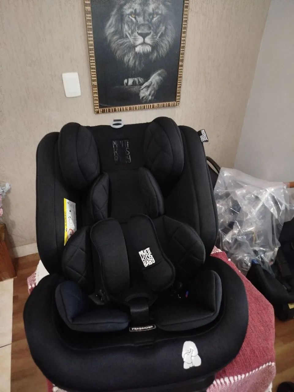 Cadeirinha que gira 369 Graus isofix  - Foto 4