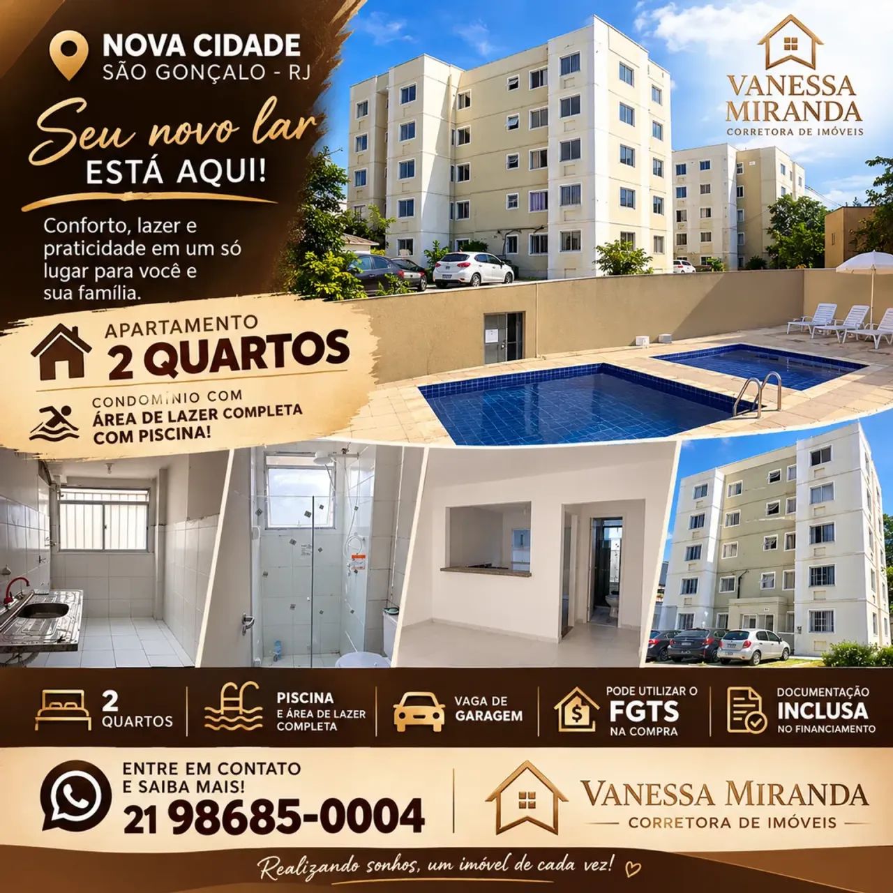 Apartamento em Nova Cidade - SG