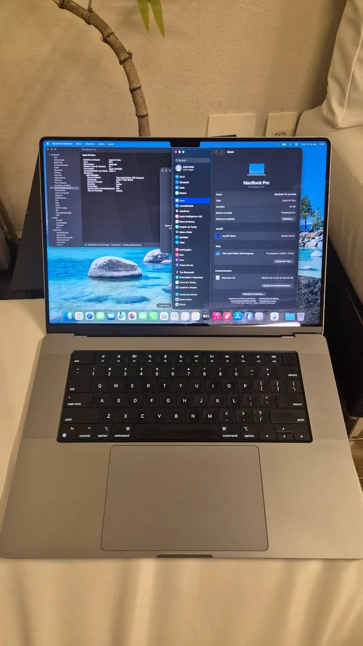 Macbook Pro 16 M1 Max 64GB 1TB GPU24 Core