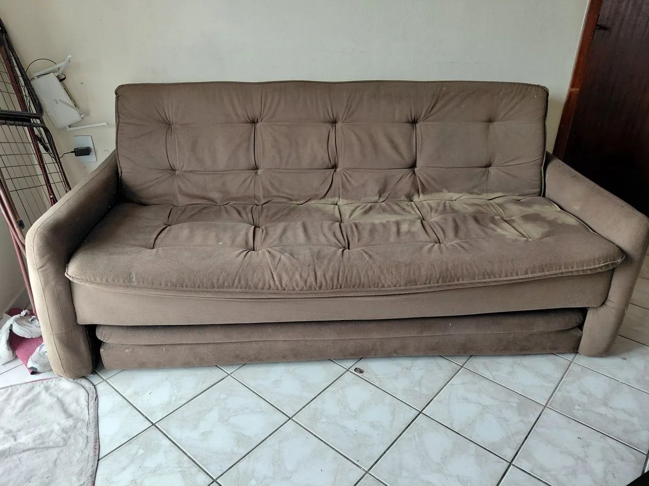 Sofá cama com auxiliar  - Foto 3