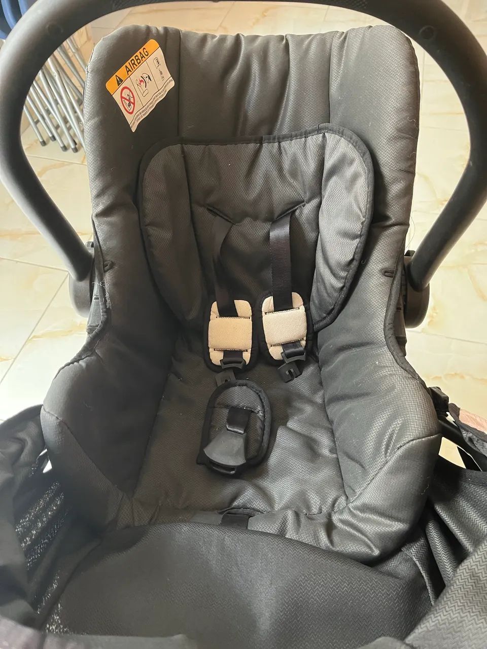 Carrinho de Bebê com bebê conforto - Foto 5