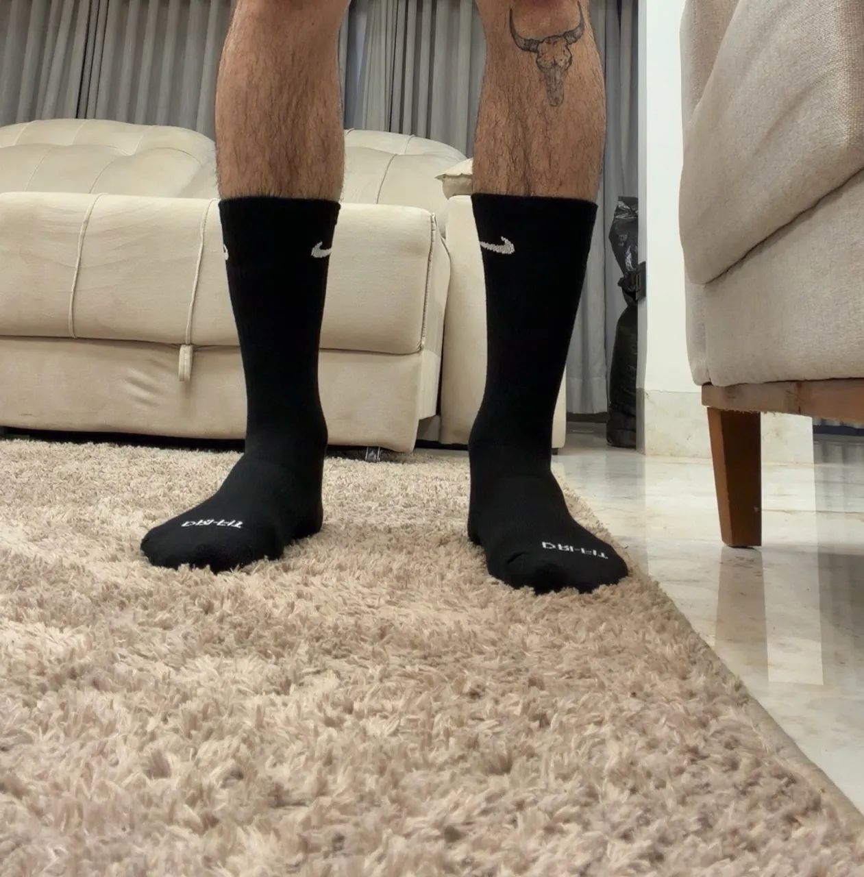Meia Preta Cano Alto - Dri-ft - Foto 4