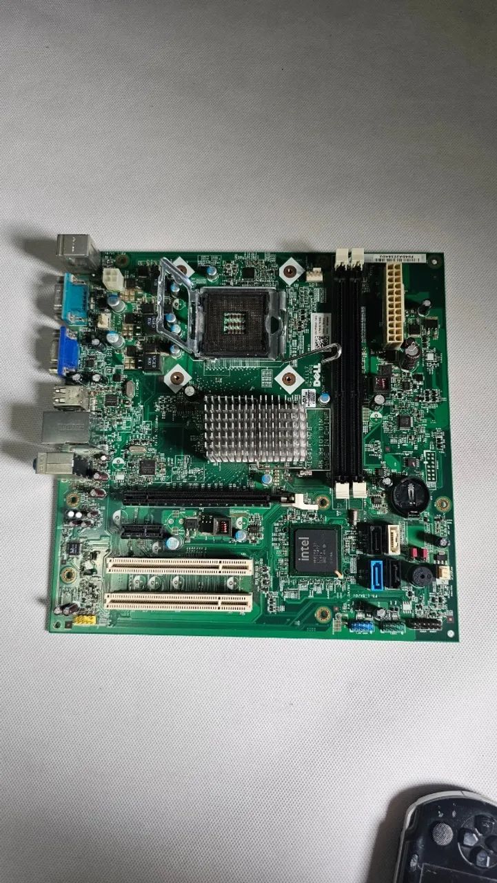 Placa Mãe Dell MIG41R Vostro 230 LGA775 Com Pinos Tortos Peças - Foto 4