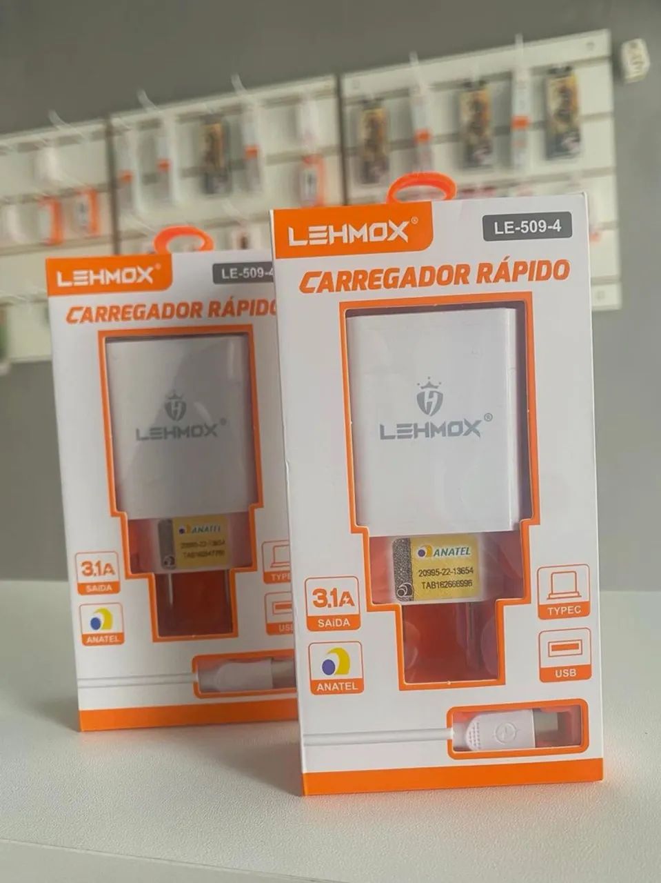 Carregador Lehmox Tipo-C