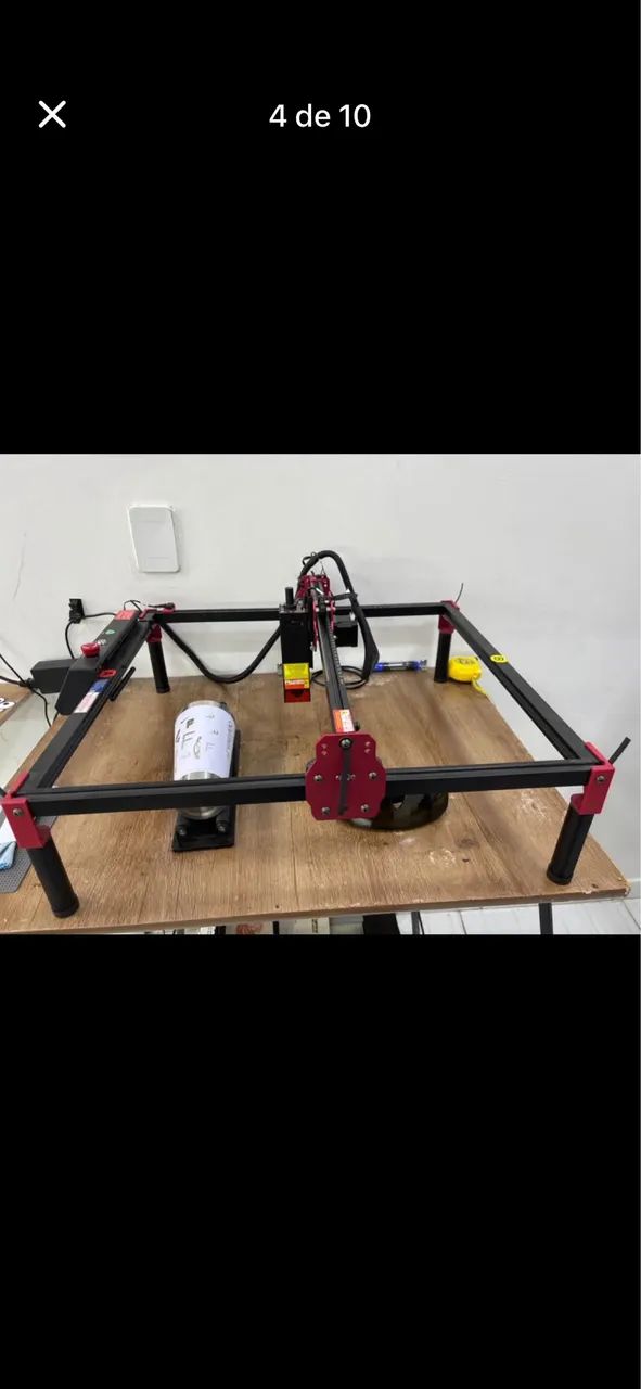 Máquina a laser 10w Corta-Grava AlgoLaser NOVA - Foto 3