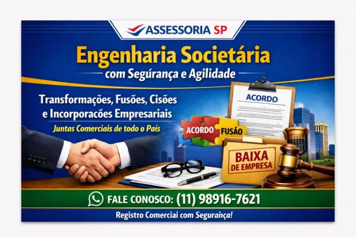 Engenharia Societária com Segurança e Agilidade  - Junta comercial