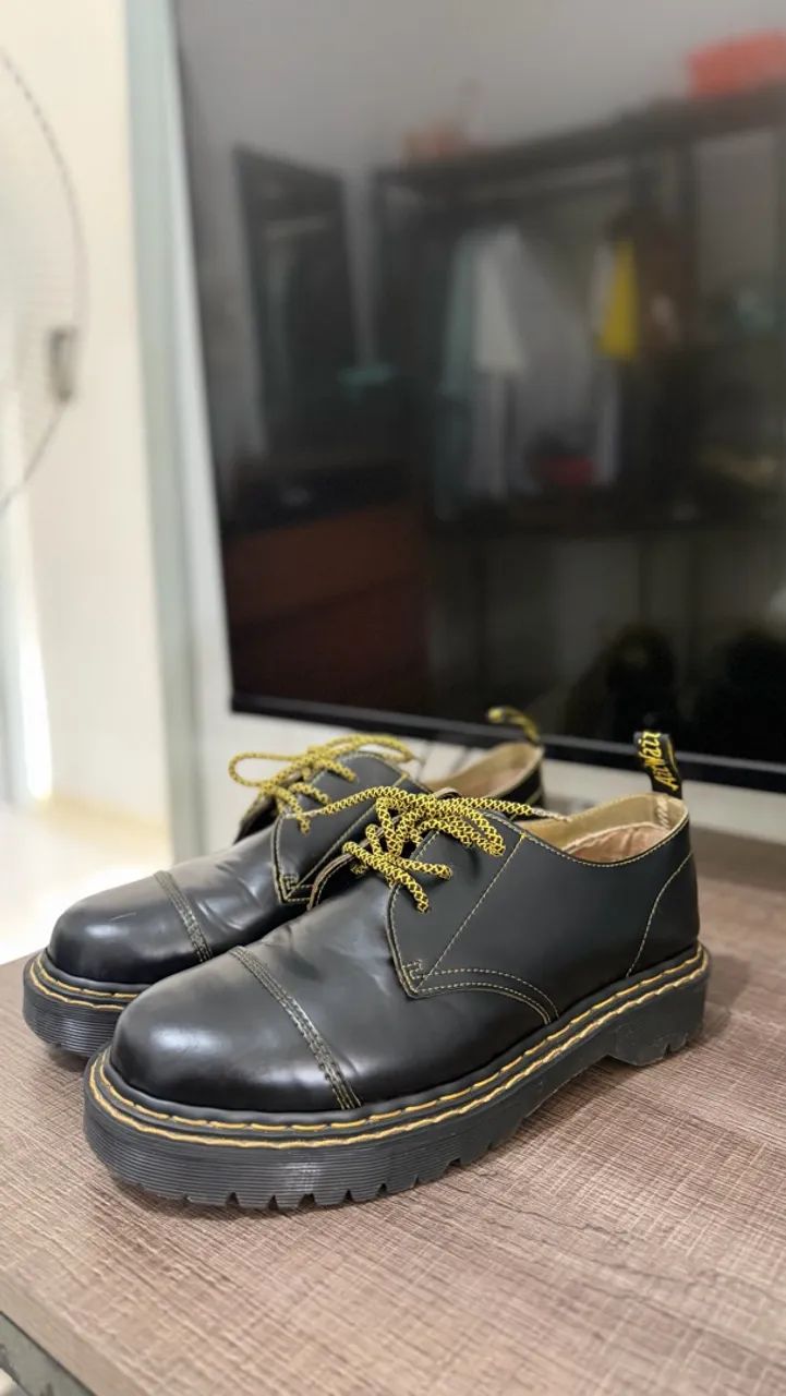 Dr. Martens 1461 Bex Too Cap Double Stitch