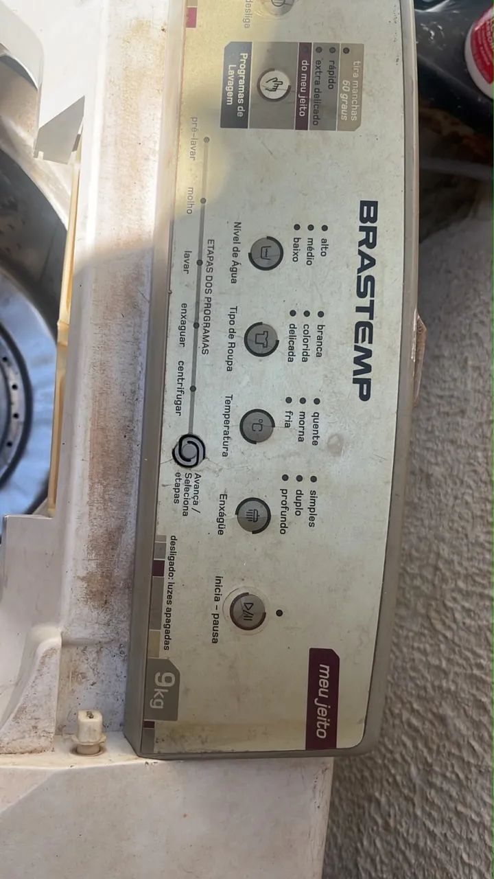 Máquina de lavar Brastemp 9kg