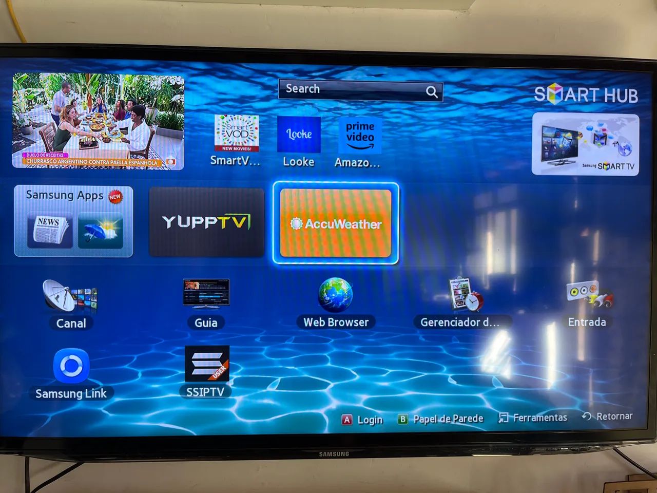 Smart tv Samsung 