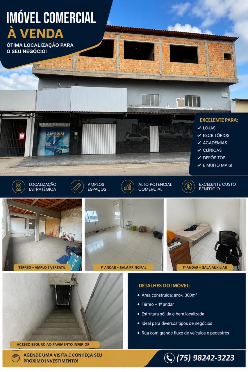 Casa para comércio 