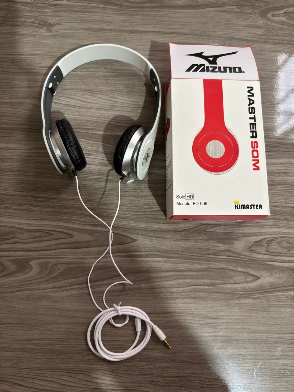 Fone com fio Mizuno