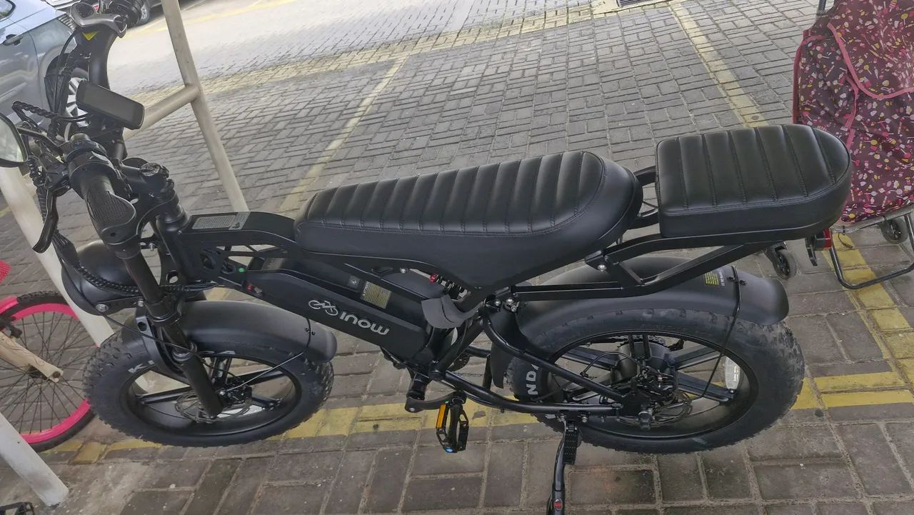 Bike elétrica estilo moto