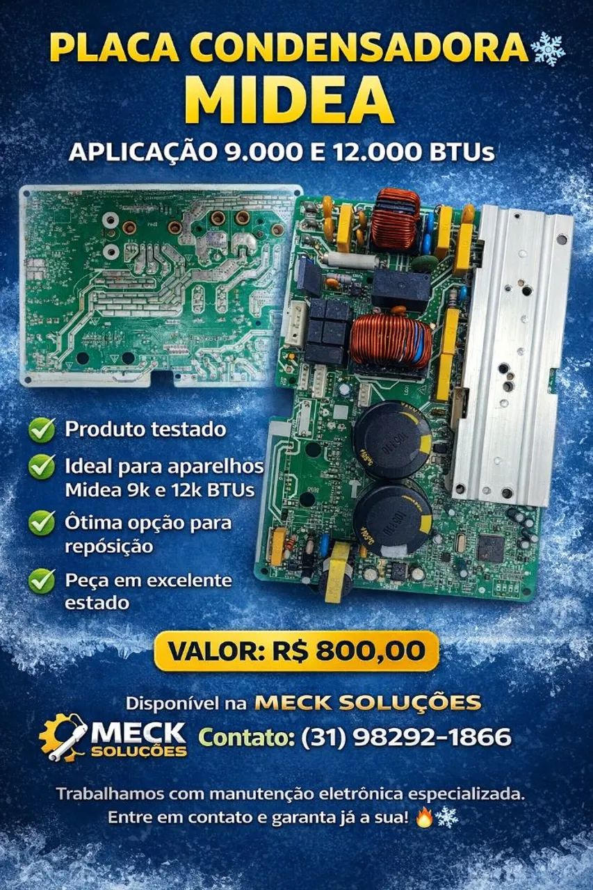 Placa condensadora Midea
