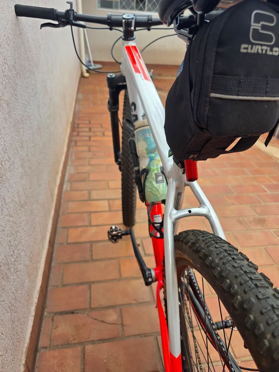Bike Aro 29 Mtb Caloi Elite Deore 12v Alumínio /vermelho Quadro 19 - Foto 5
