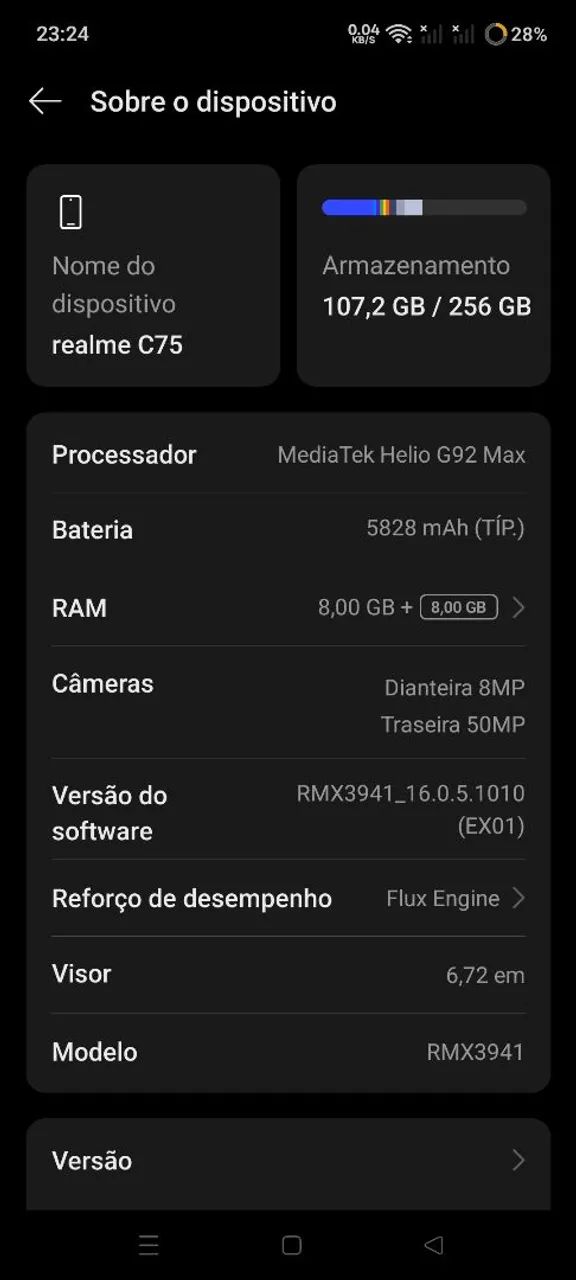 Estou vendendo esse realme C75  - Foto 3