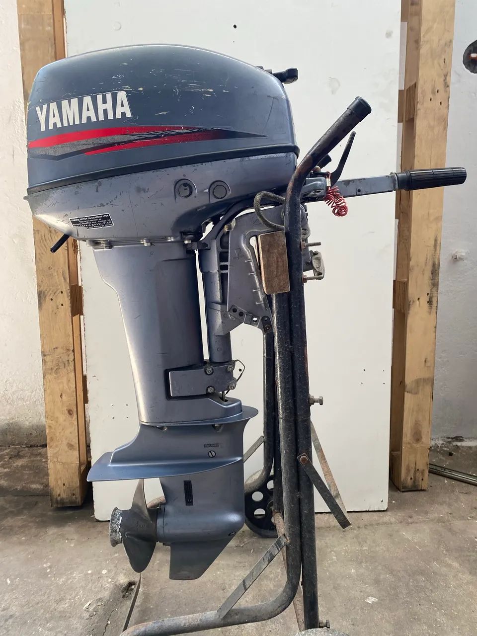 Motor de popa yamaha 15hp 2t - Foto 5