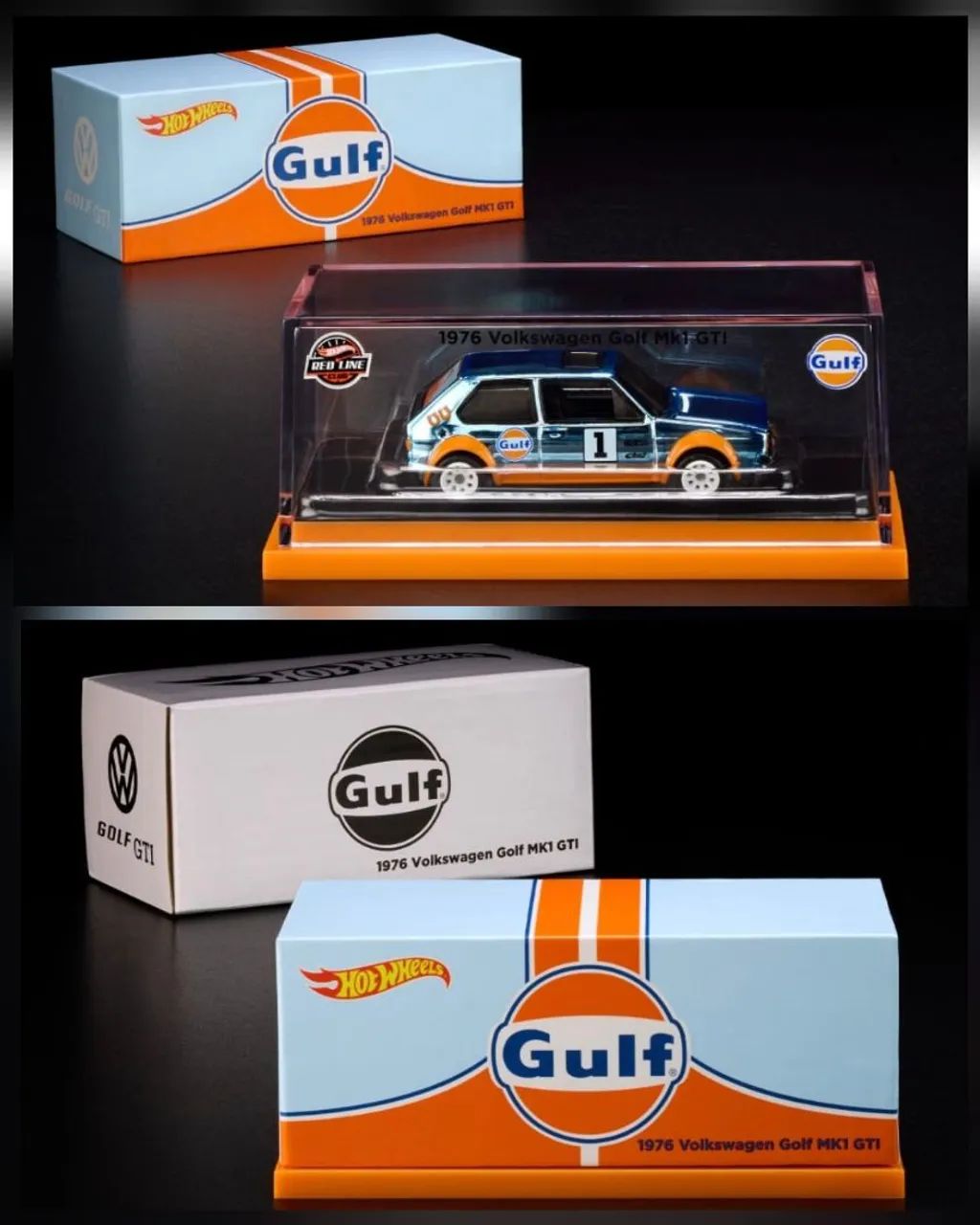 Hot Wheels RLC 1976 Volkswagen Golf Mk1 GTi - Hobbies e coleções