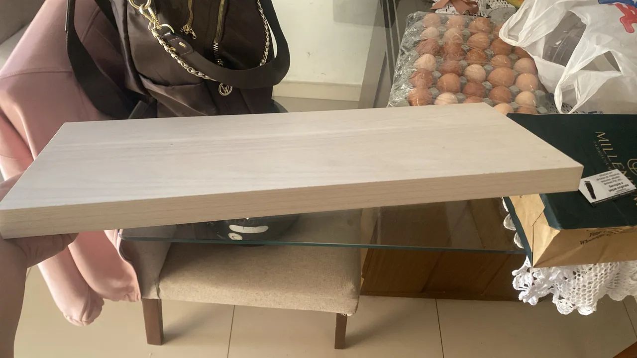 Prateleiras MDF seminovas 