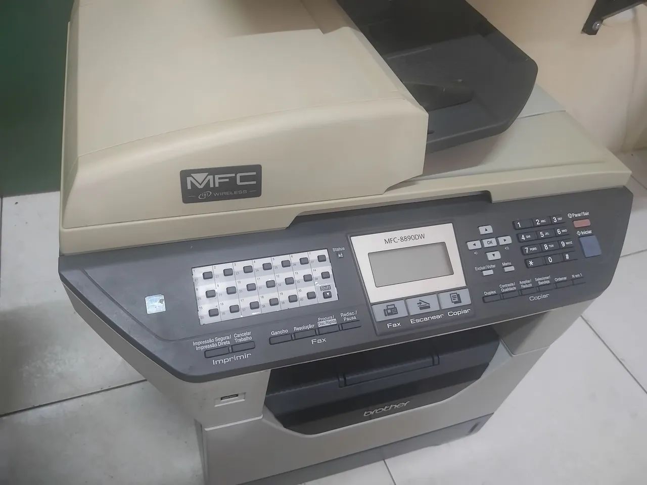 Impressora brother MFC 8890DW - Foto 2