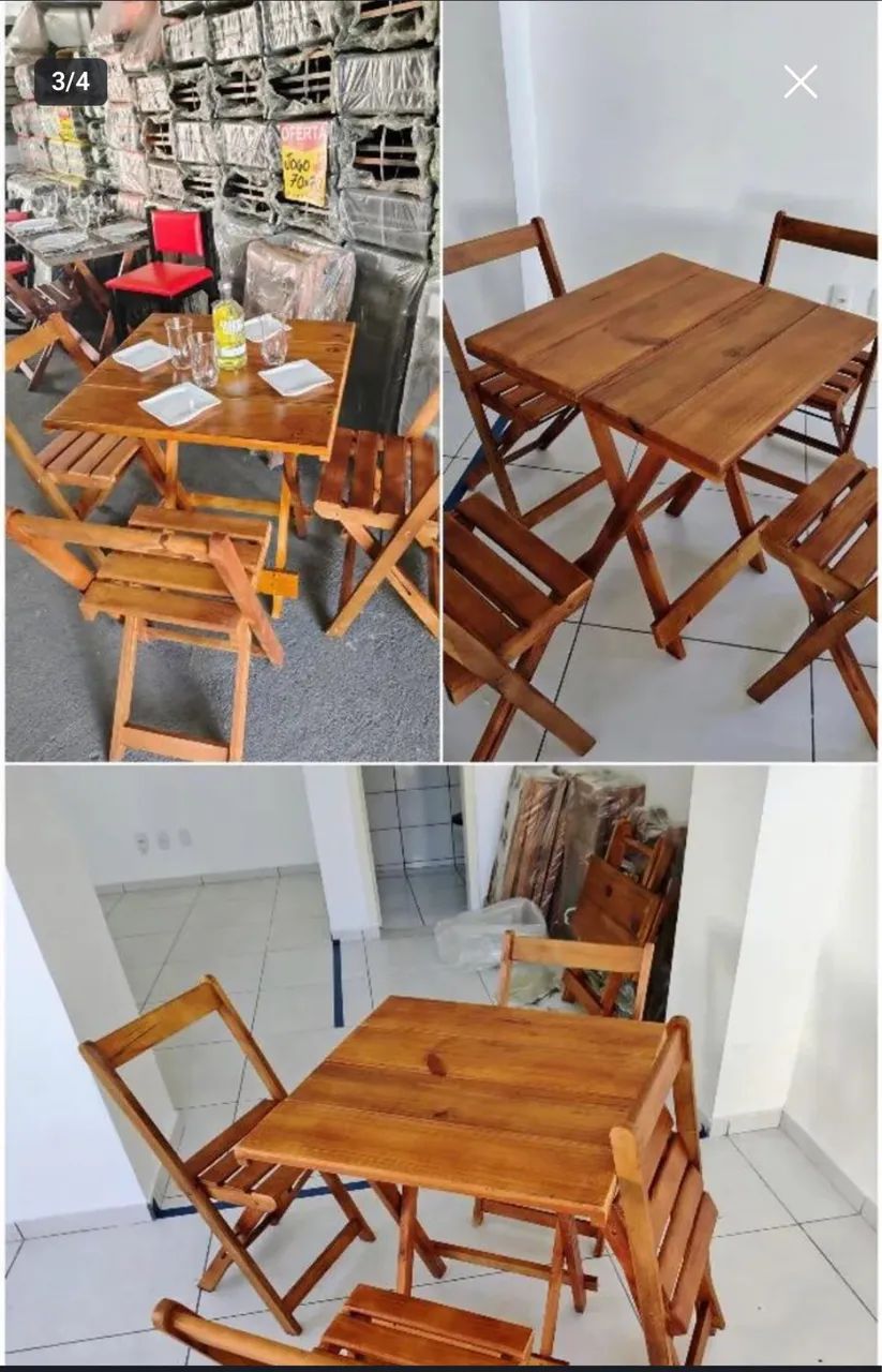 Mesa de madeira 