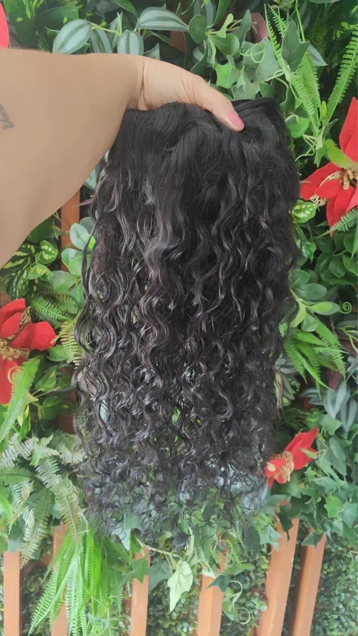 Cabelo 100% humano 