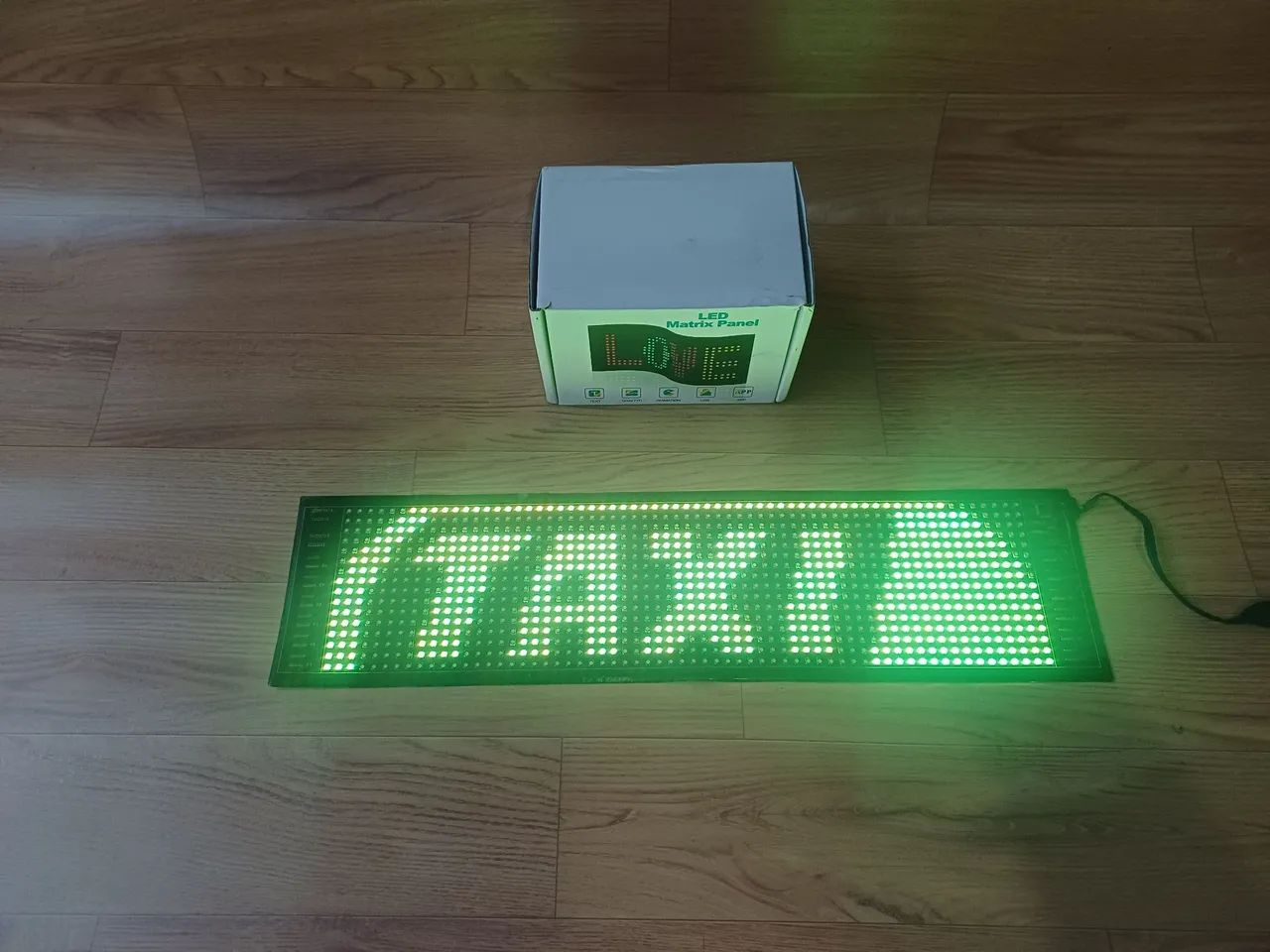 Painel de led programável 