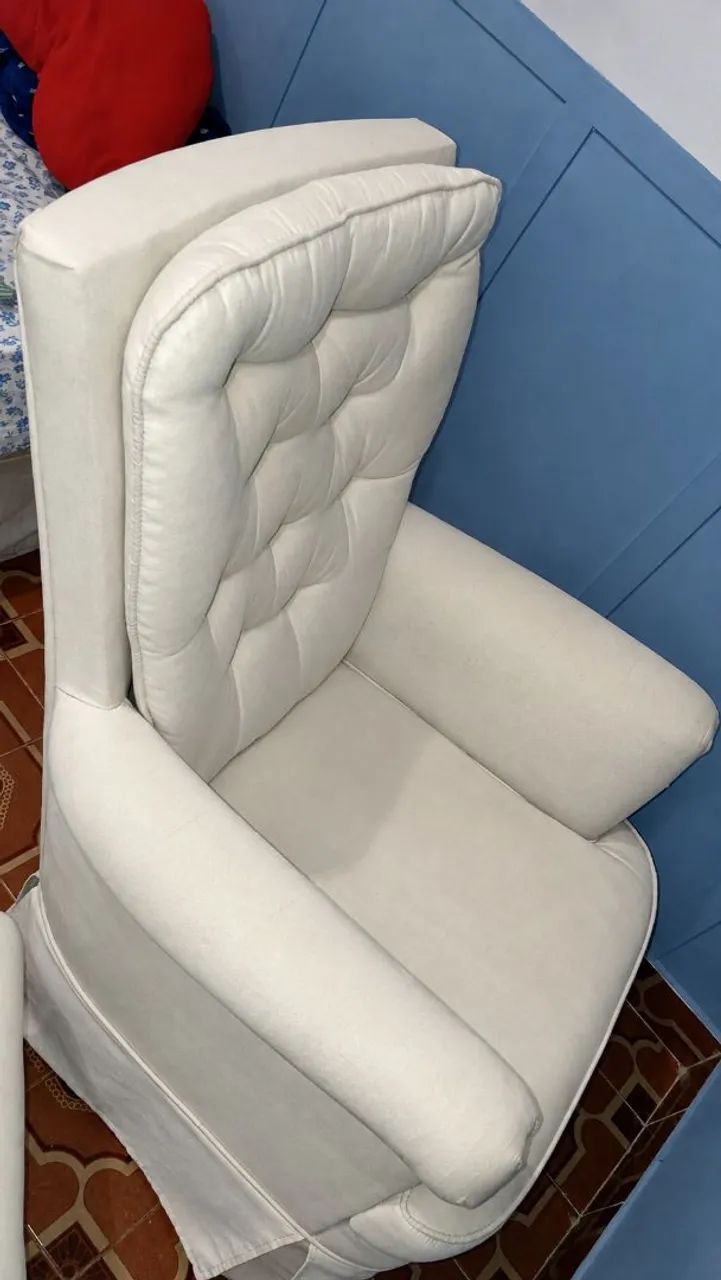 Poltrona de amamentação e berço cômoda - Foto 3
