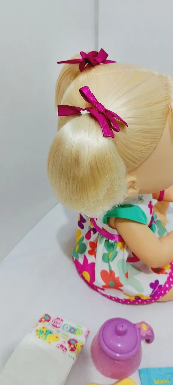 Baby Alive comer e brincar  - Foto 4