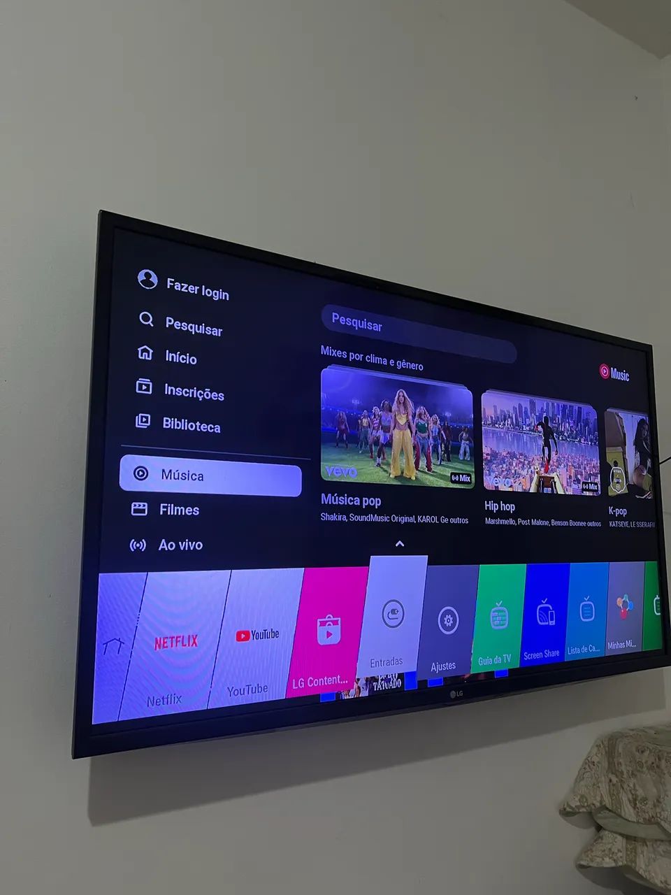 TELEVISÃO SMART TV 43 POLEGADAS - MUITO CONSERVADA  - Foto 2