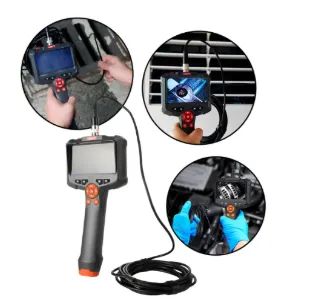 Camera Sonda Endoscópica 10mt Profissional 1080p com tela , Portátil e Pronta para Uso! - Foto 2