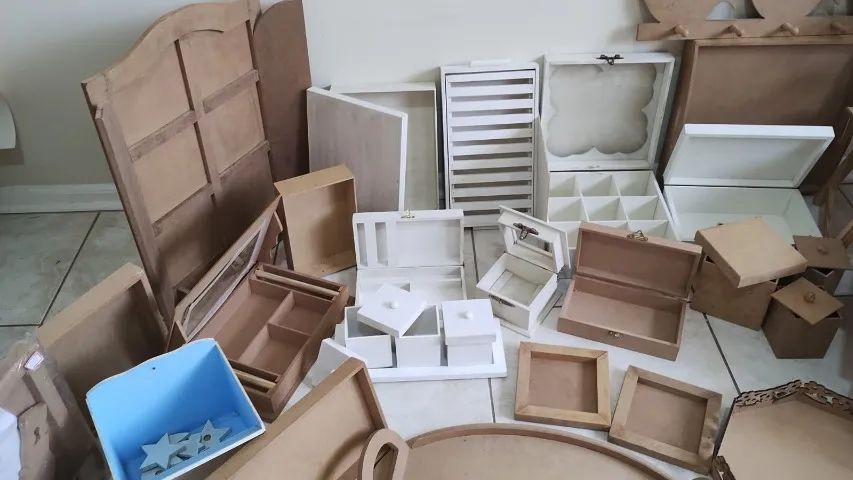 Peças Novas em MDF Cru - Foto 2