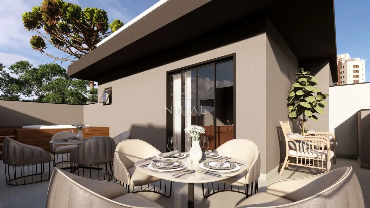 Sobrado no Guabirotuba: Grand Pallazo IV com 135m2, 3 Quartos e Atico - Foto 5