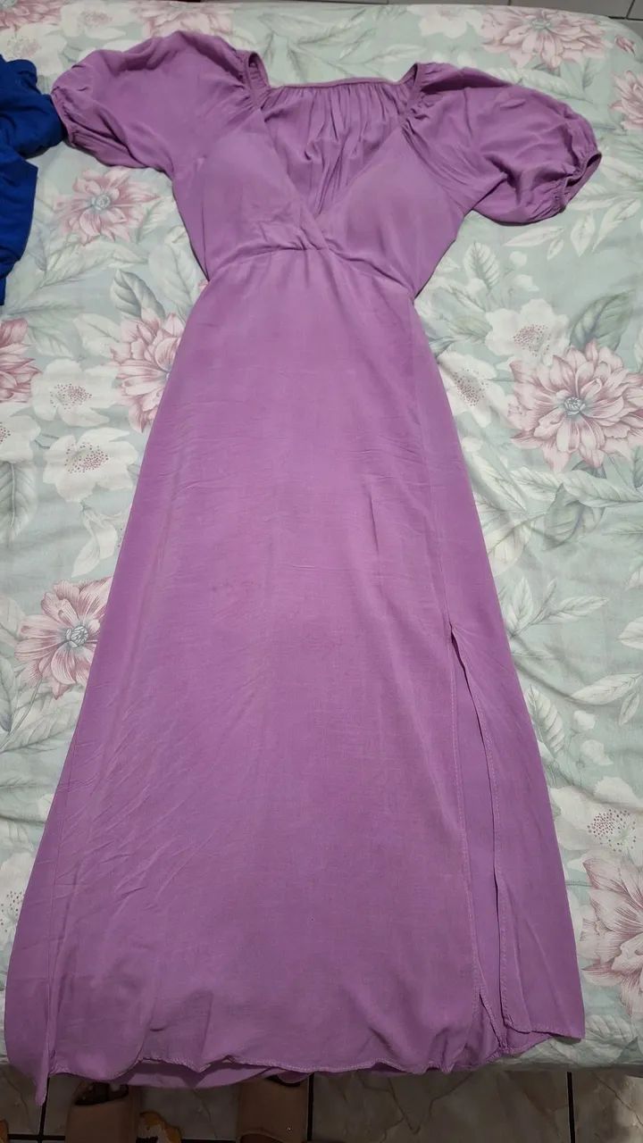 Vestido Mido Roxo - Foto 2