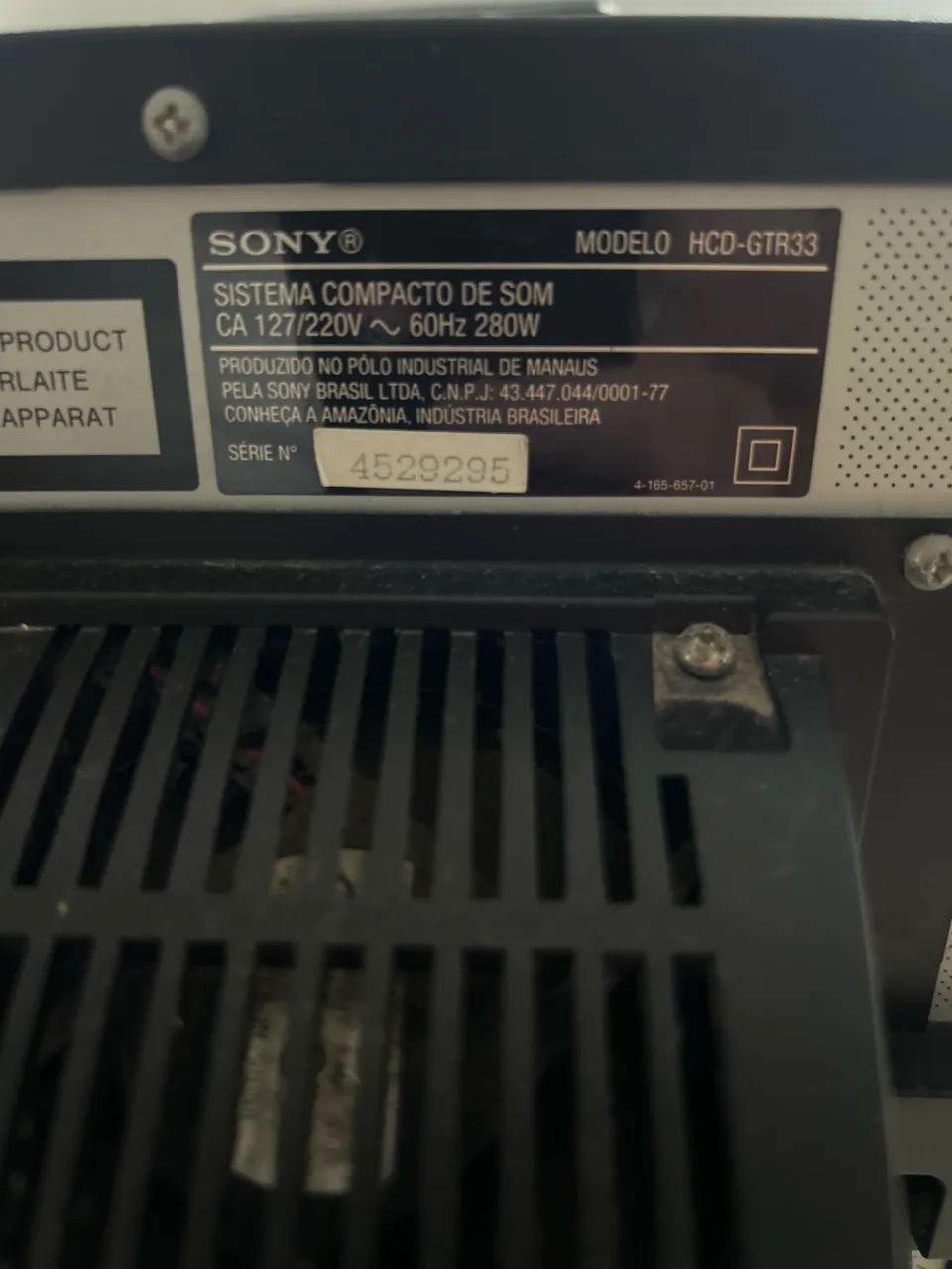 Mini system Sony completo - avaria - Foto 4