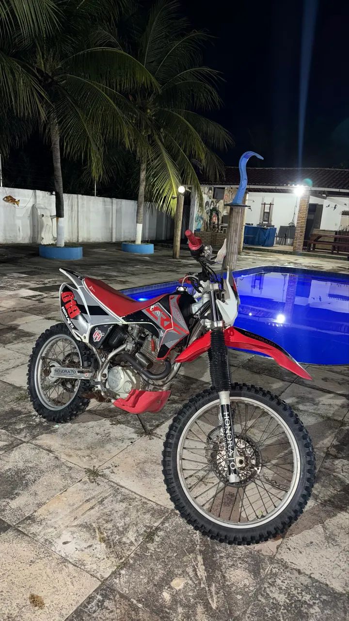 CRF 230F 2016 completa de acessórios - Foto 3