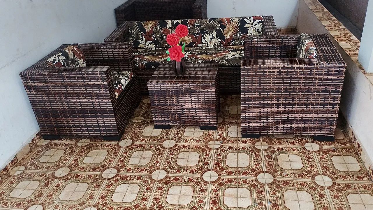 Jogo de sofá alto padrão de área externa  - Foto 3