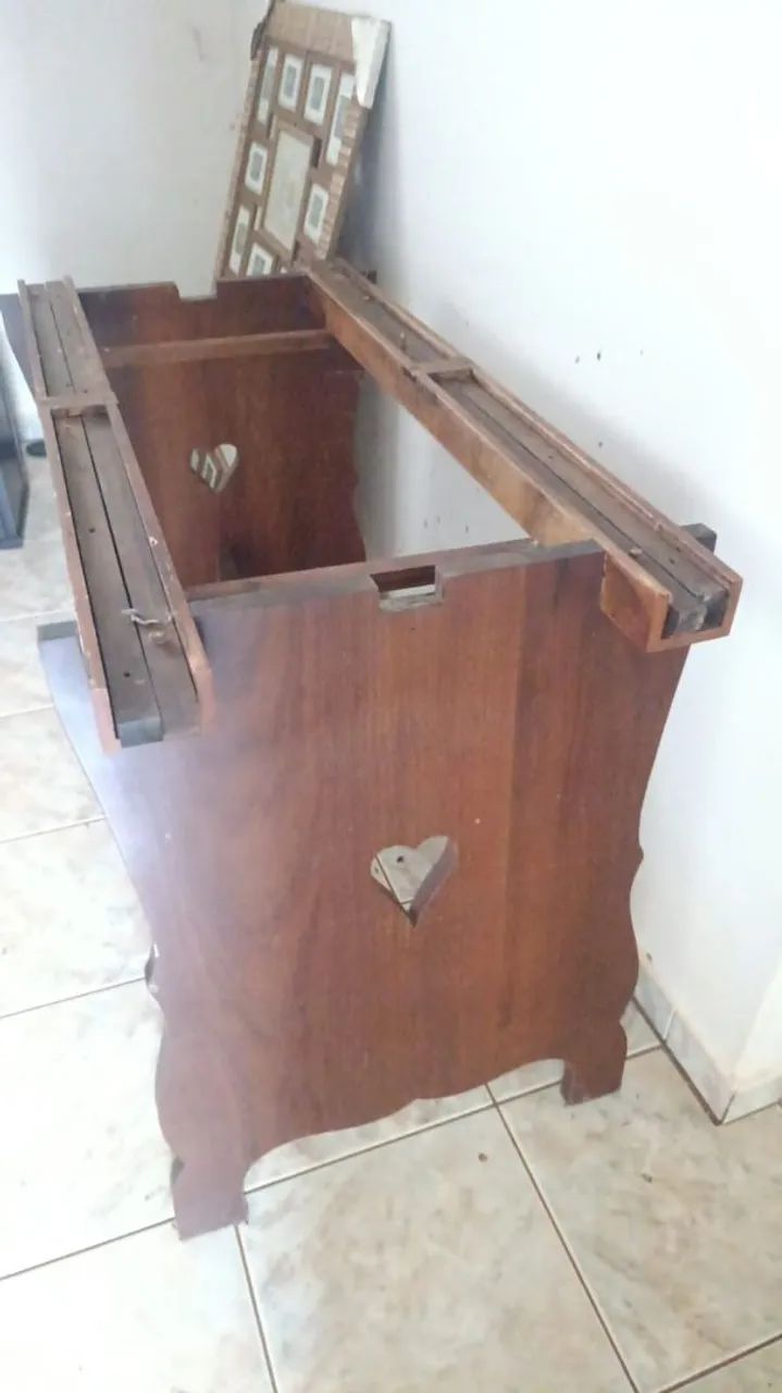 Base de mesa em madeira maciça  - Foto 2