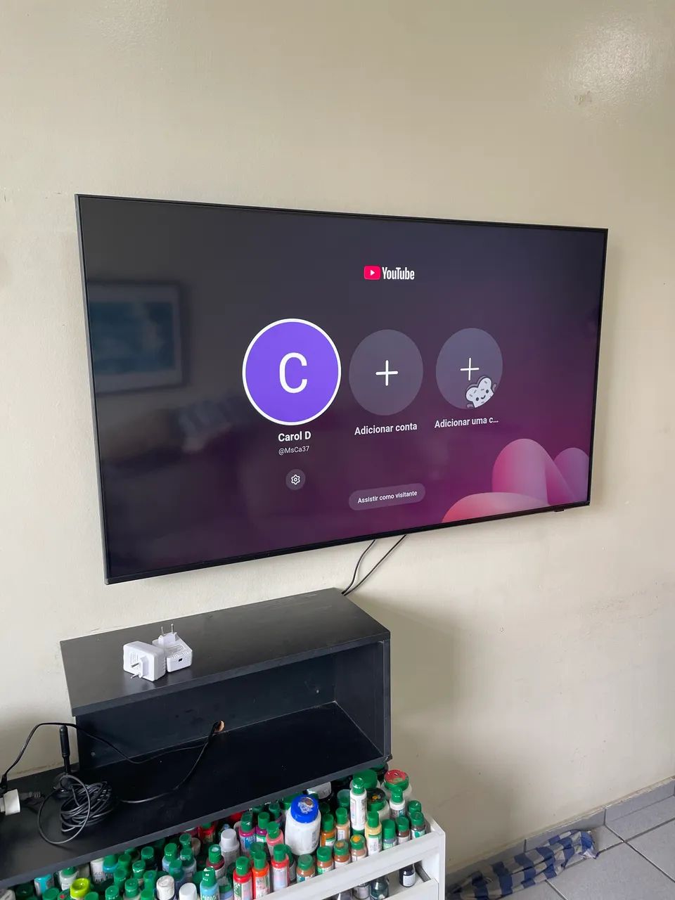 Suporte de tv com instalação  - Foto 3