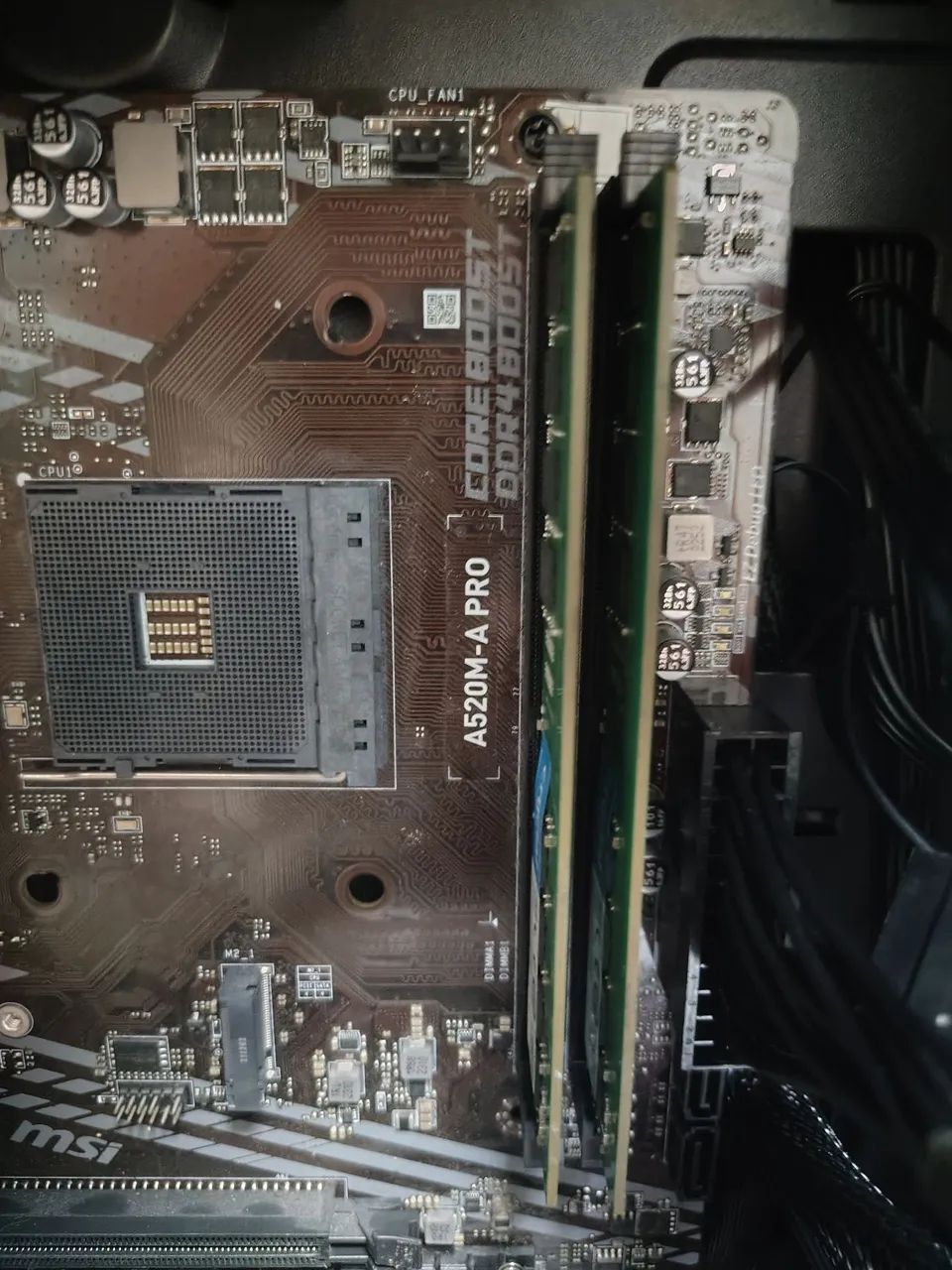 Placa-Mãe MSI A520M-A PRO AM4 - Foto 4