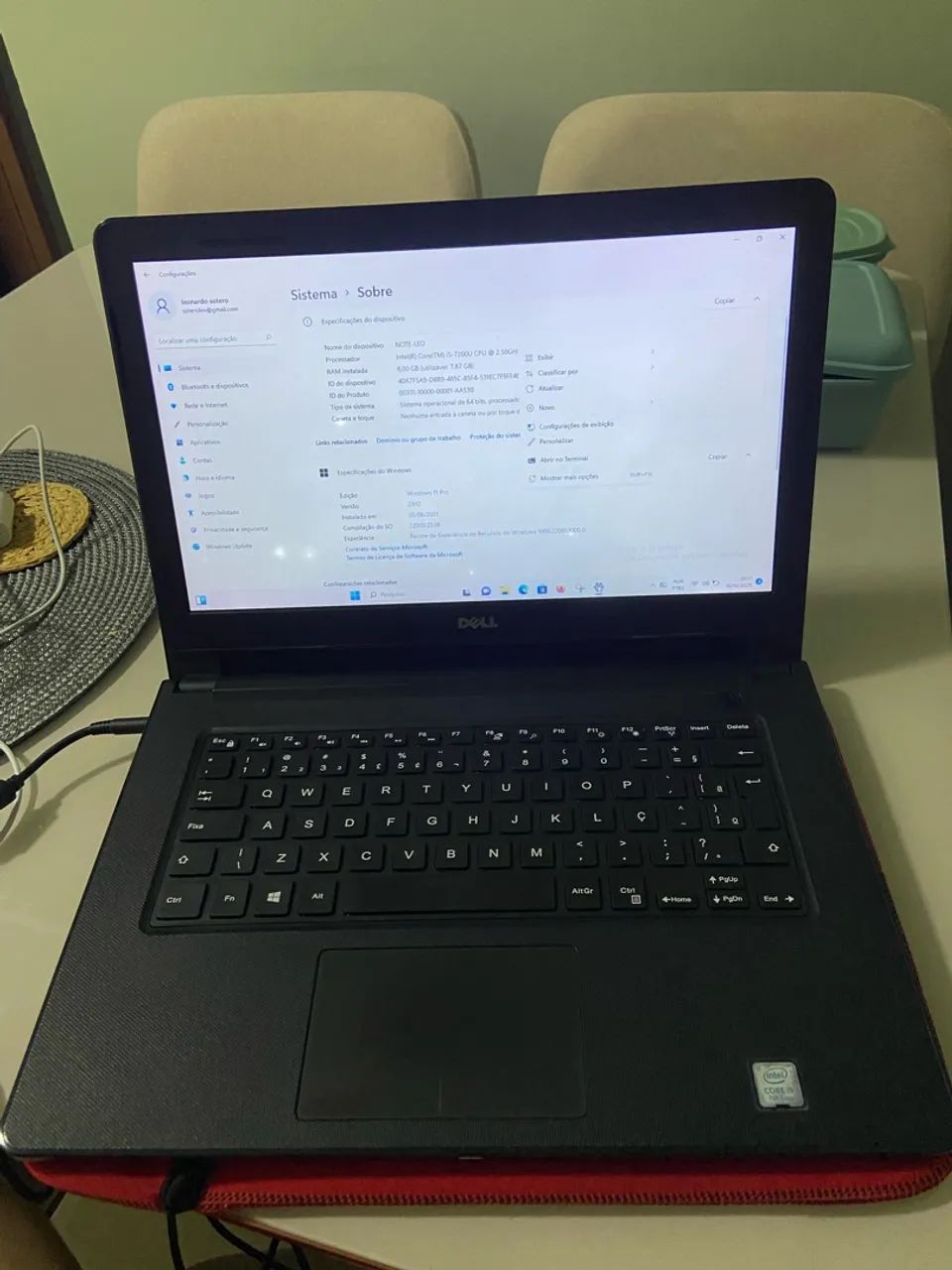 NOTEBOOK DELL I5