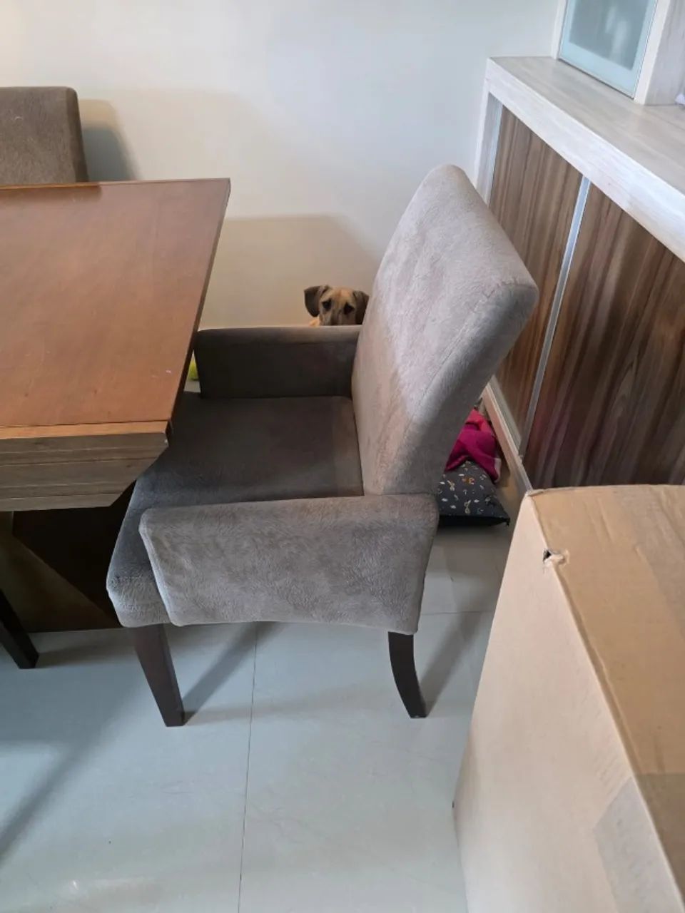 Mesa de Jantar Extensível com 6 cadeiras - Foto 3