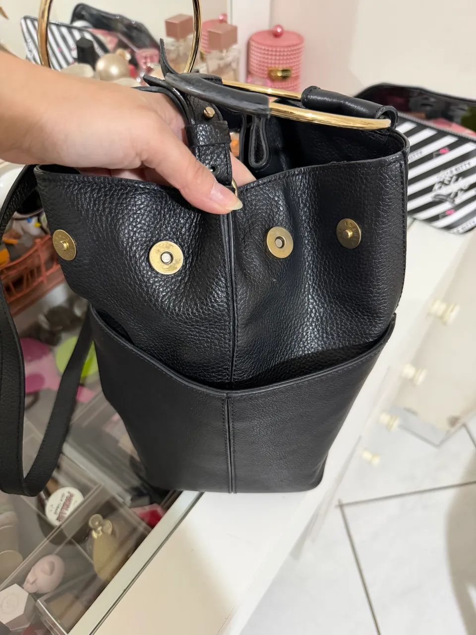 Bolsa Arezzo couro  - Foto 3