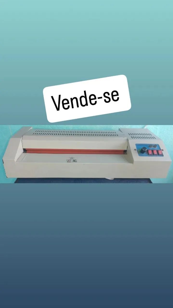Plastificadora e laminadora 