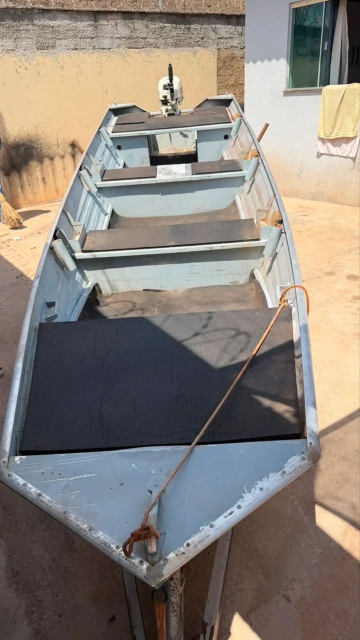 Vendo canoa e motor - Foto 5