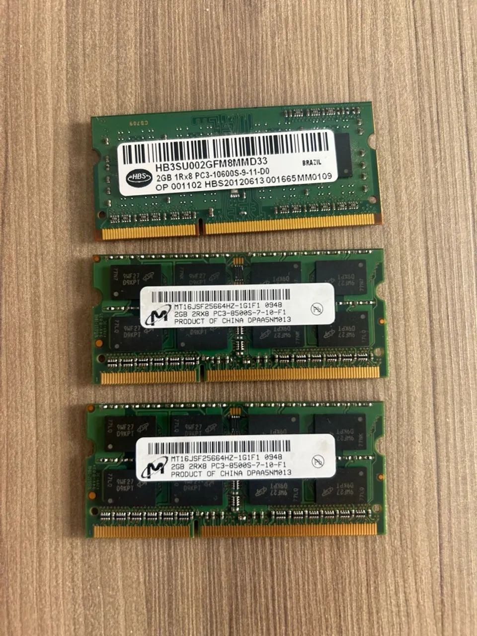 Memórias Para notebook DDR3 