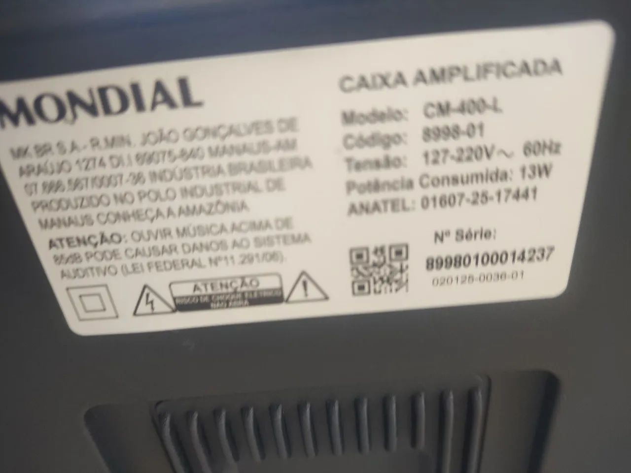 Caixa som residência moldial bivolt 400 RMS  - Foto 4