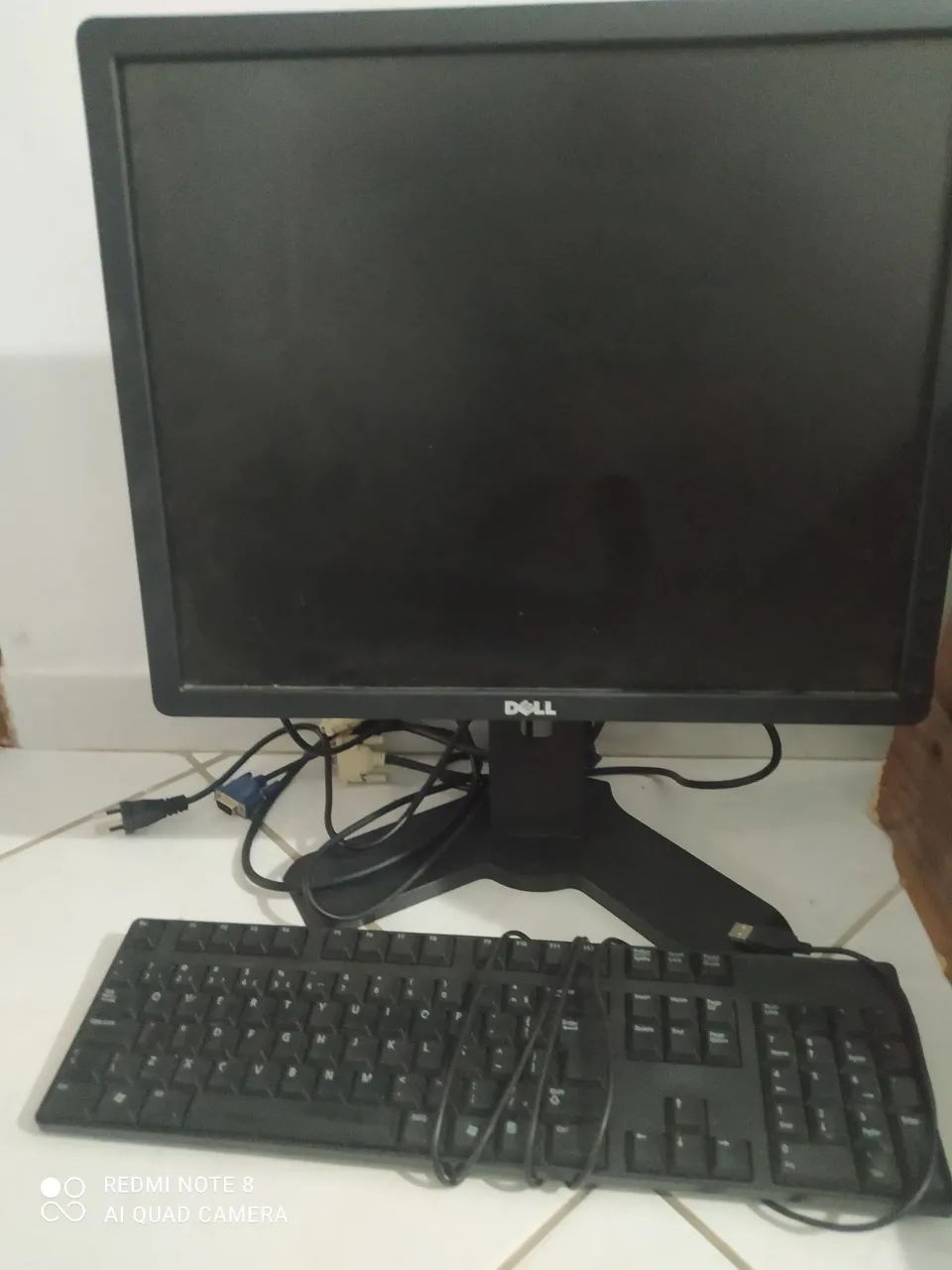 Monitor + Teclado Dell